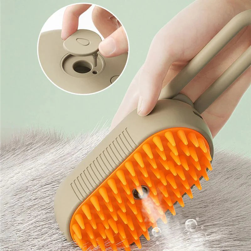 Pet Brush™️ Cepillo Con Vapor Para Mascotas⚡️35%OFF⚡️OFERTA⚡️