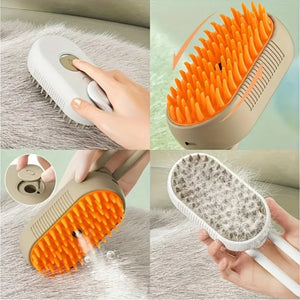 Pet Brush™️ Cepillo Con Vapor Para Mascotas⚡️35%OFF⚡️OFERTA⚡️